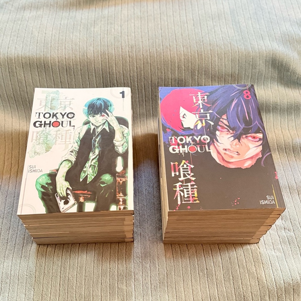 Tokyo Ghoul Manga Set (english) vol. 1-14 excellent condition